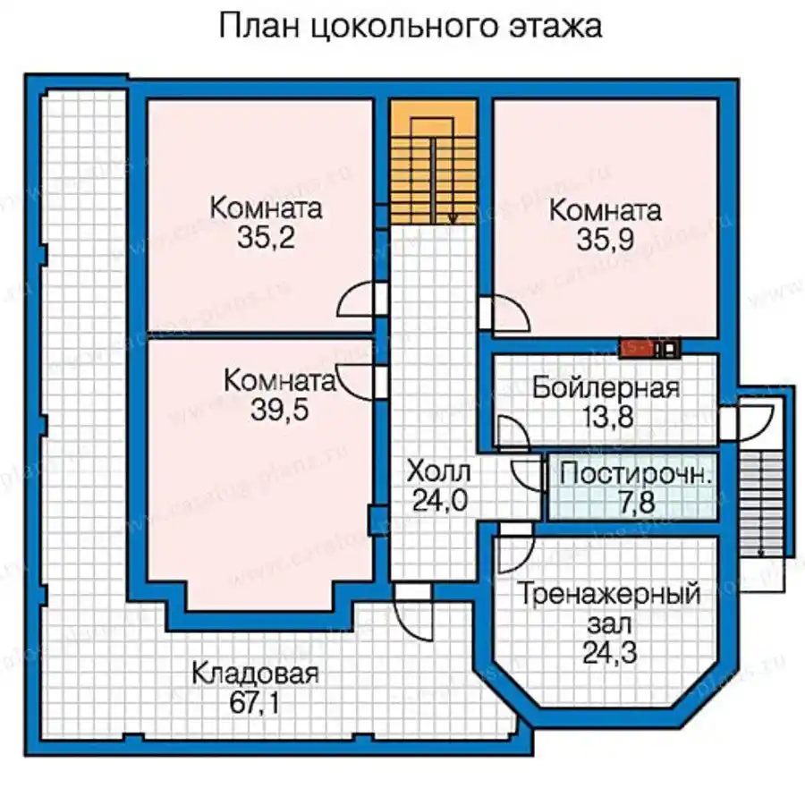 58-48 - план первого этажа