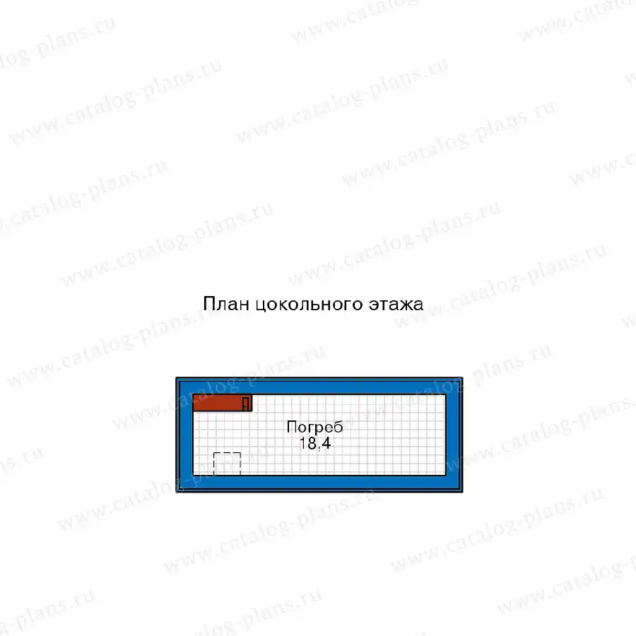 58-70ZFA - план первого этажа