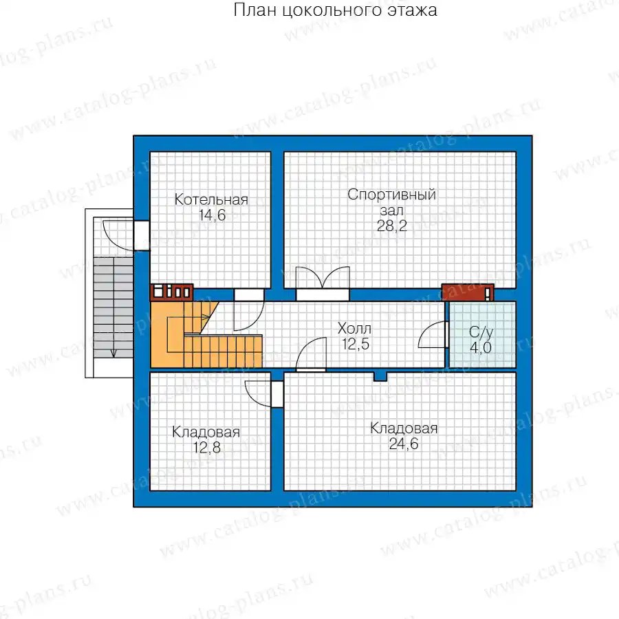 57-30CK2L - план первого этажа