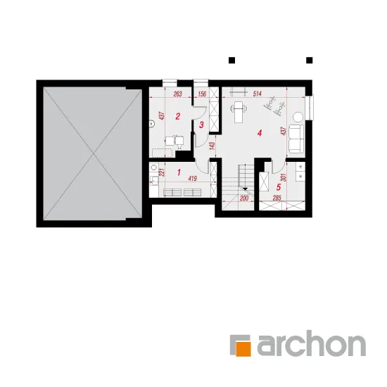 Изображение подвала план