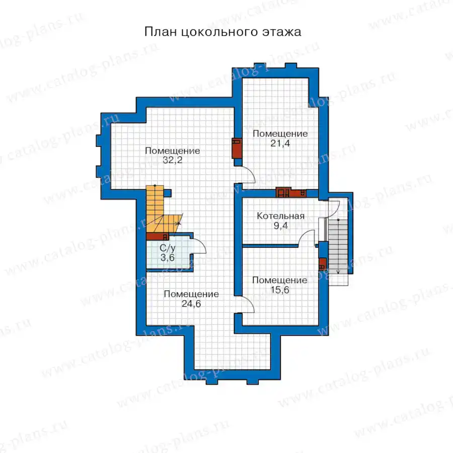 58-87TA - план первого этажа