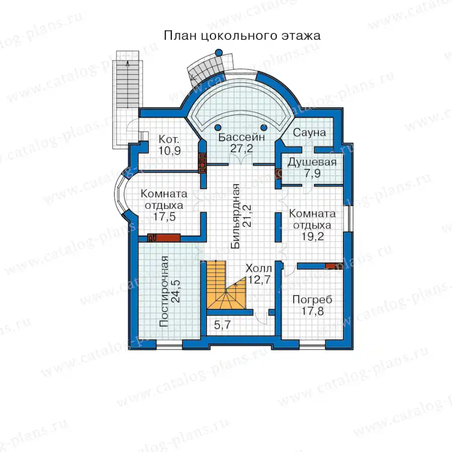 40-52AL - план первого этажа