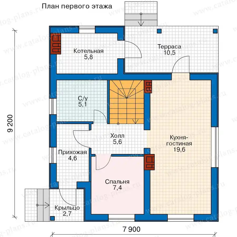 63-75 - план первого этажа