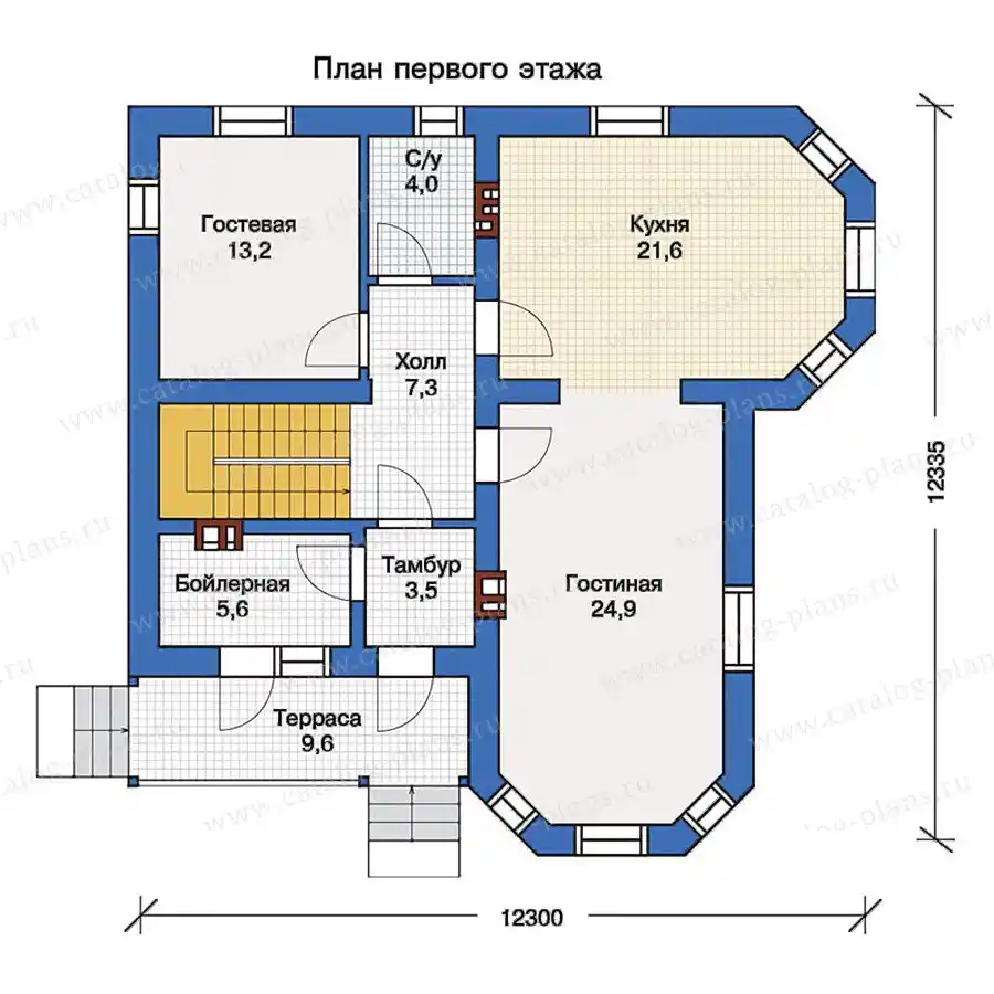 56-97 - план первого этажа