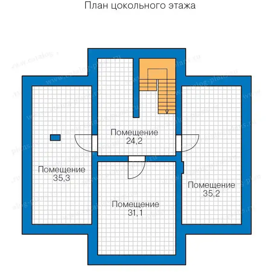 48-23A - план первого этажа