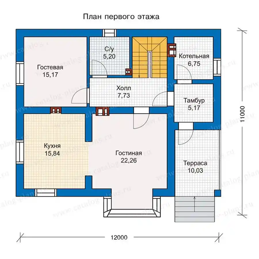 56-98K - план первого этажа