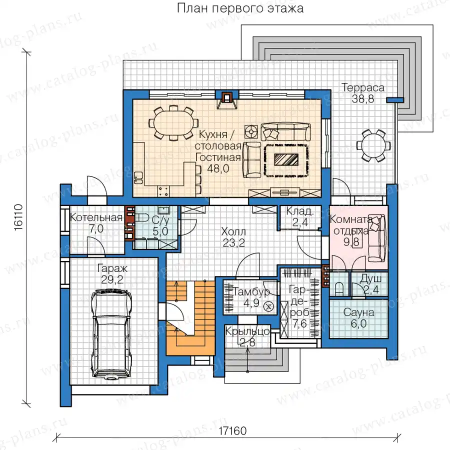 62-77 - план первого этажа