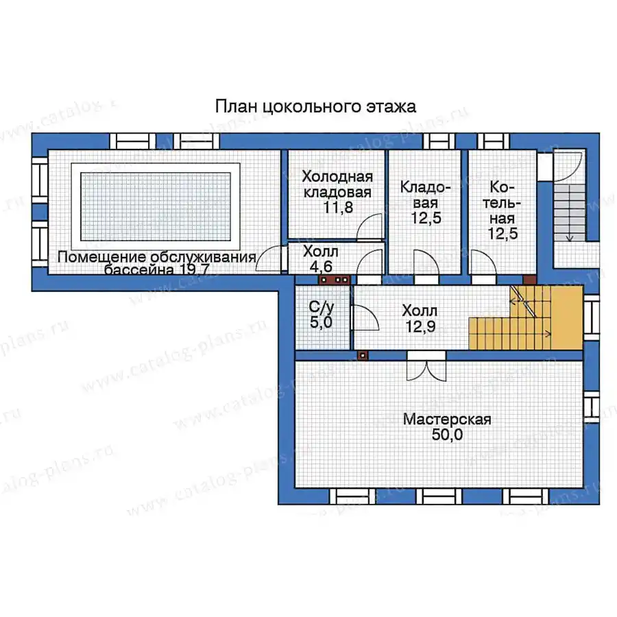 38-56 - план первого этажа