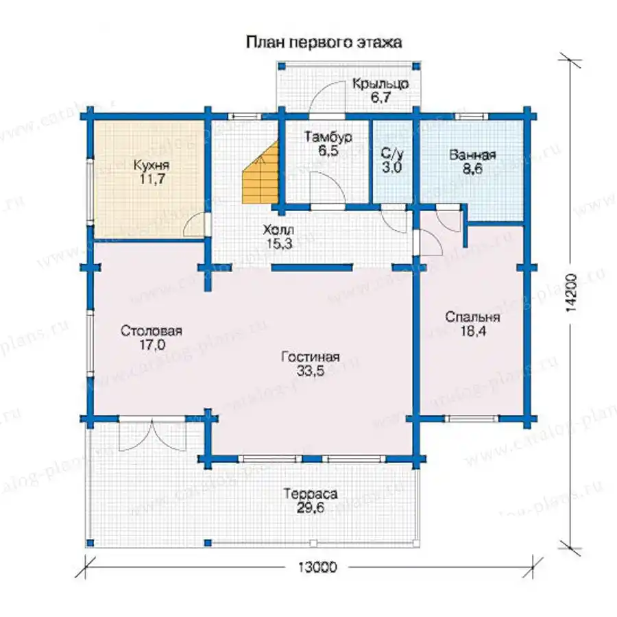 12-53 - план первого этажа