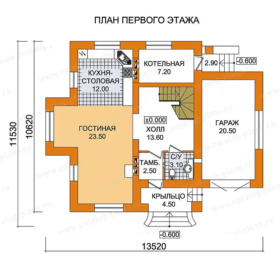 59-47 - план первого этажа