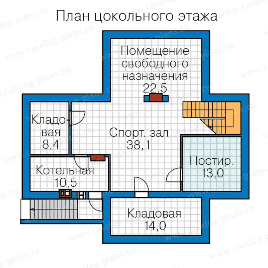 57-94AKL - план первого этажа