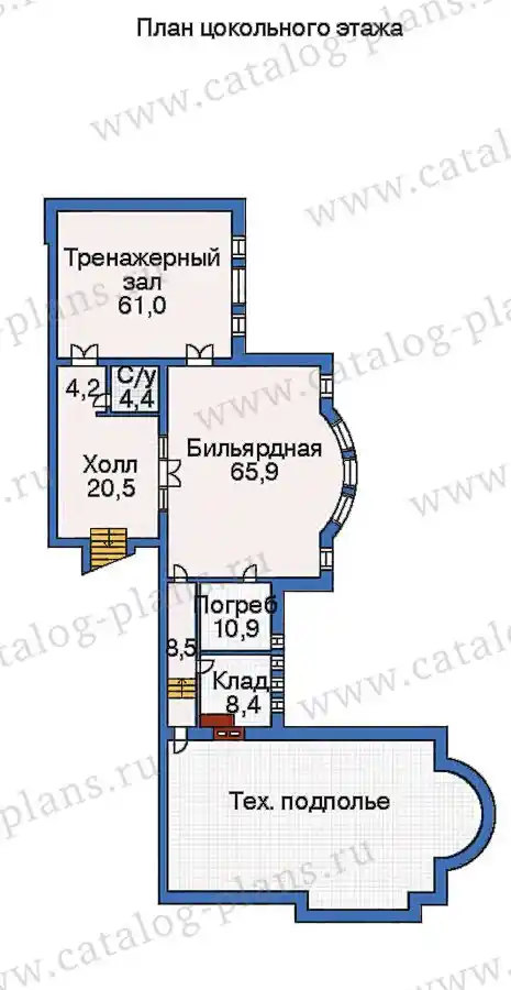 36-09 - план первого этажа