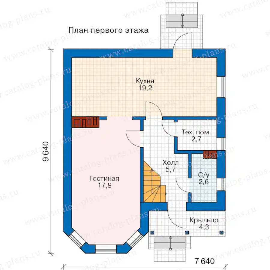 13-59FMG - план первого этажа