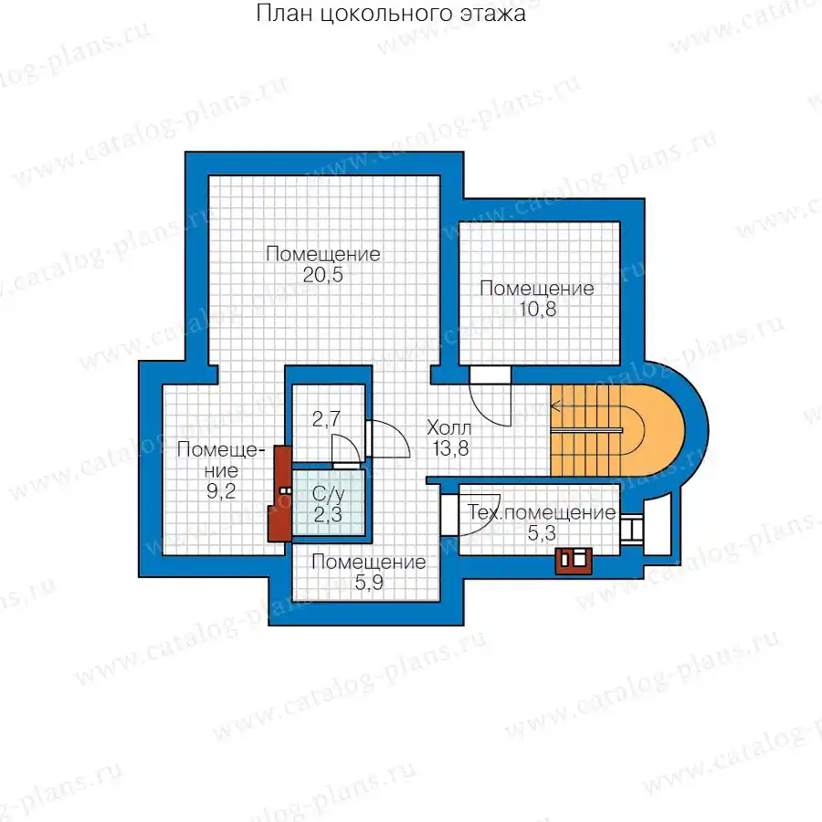 40-75CGL - план первого этажа