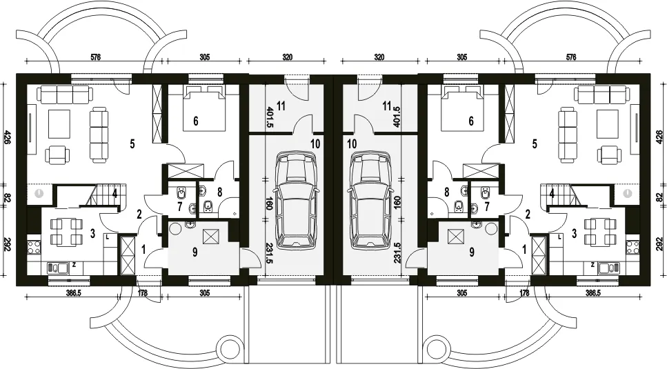 WRF1888 - план первого этажа