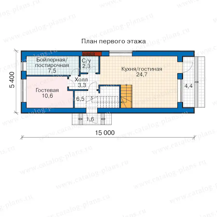 63-47A - план первого этажа