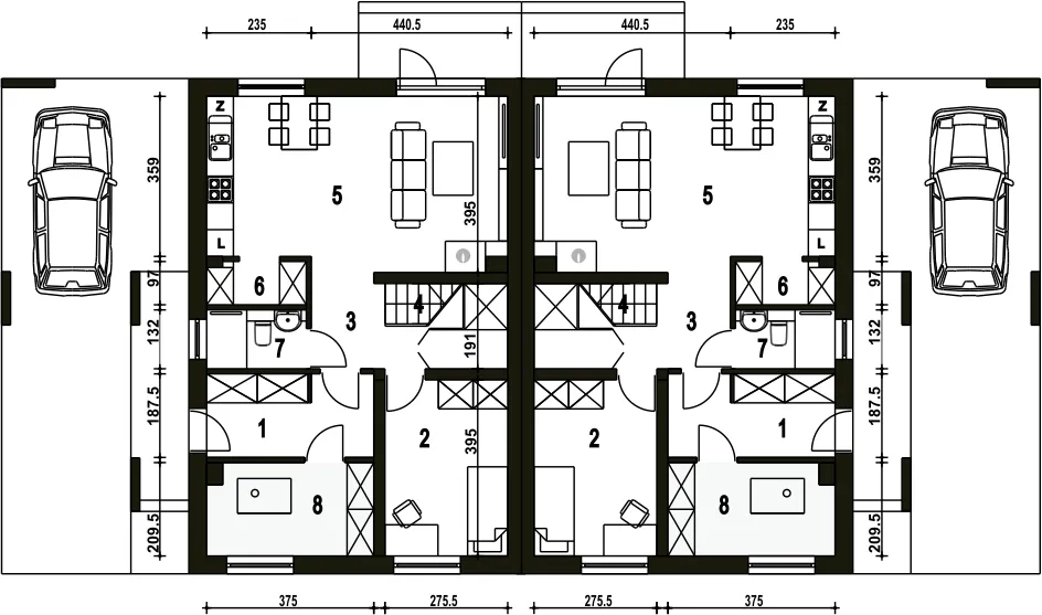 WRF1921 - план первого этажа