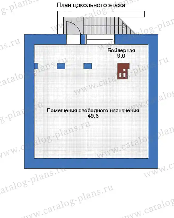 90-07 - план первого этажа