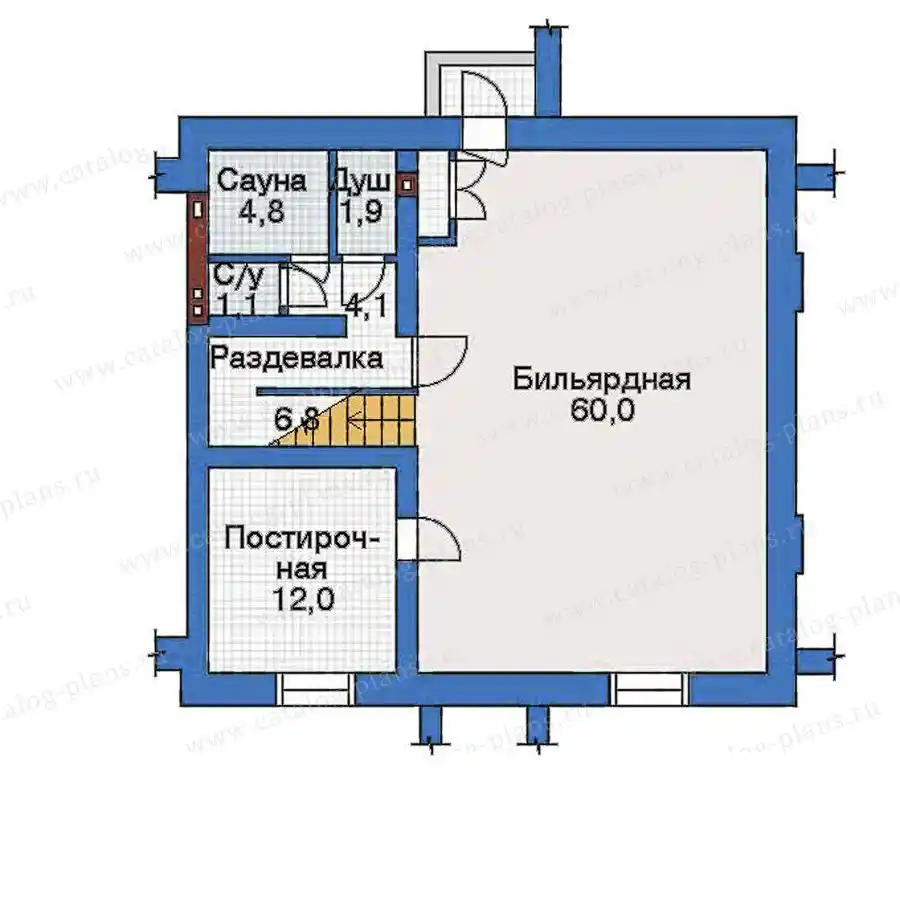 33-46 - план первого этажа