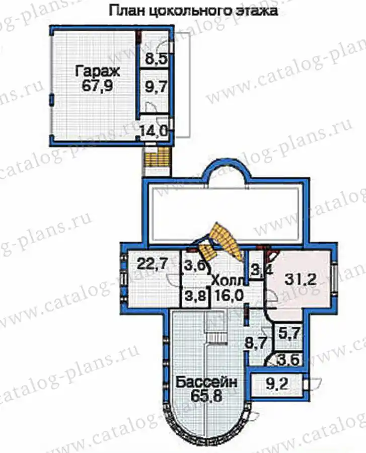 36-51 - план первого этажа