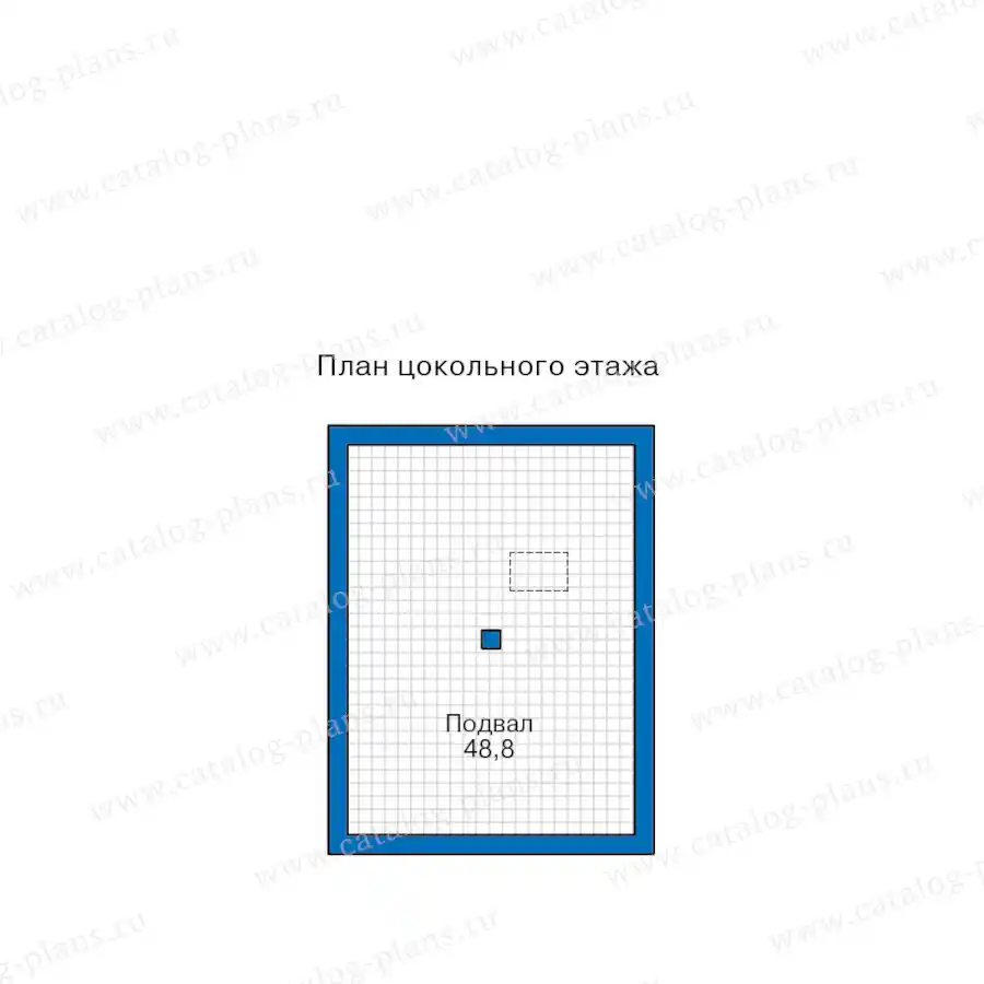 57-62BBAC - план первого этажа