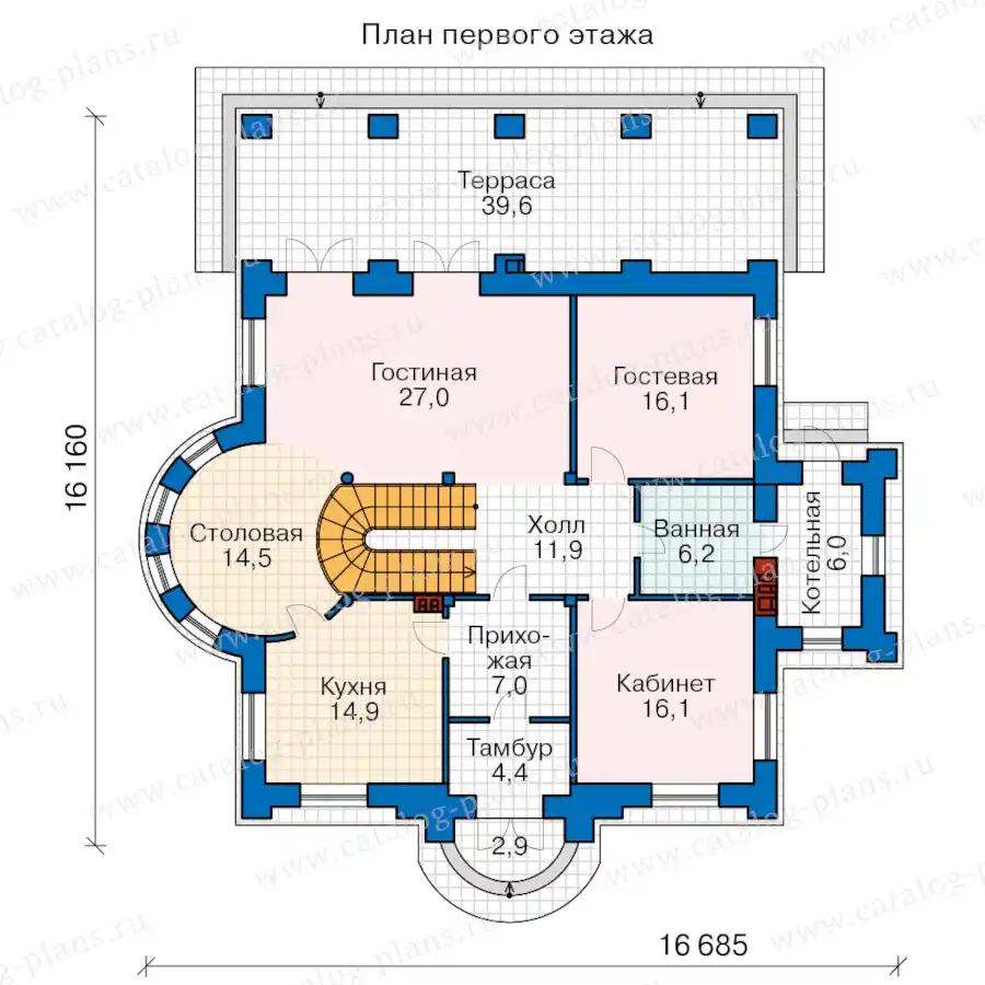 46-36 - план первого этажа