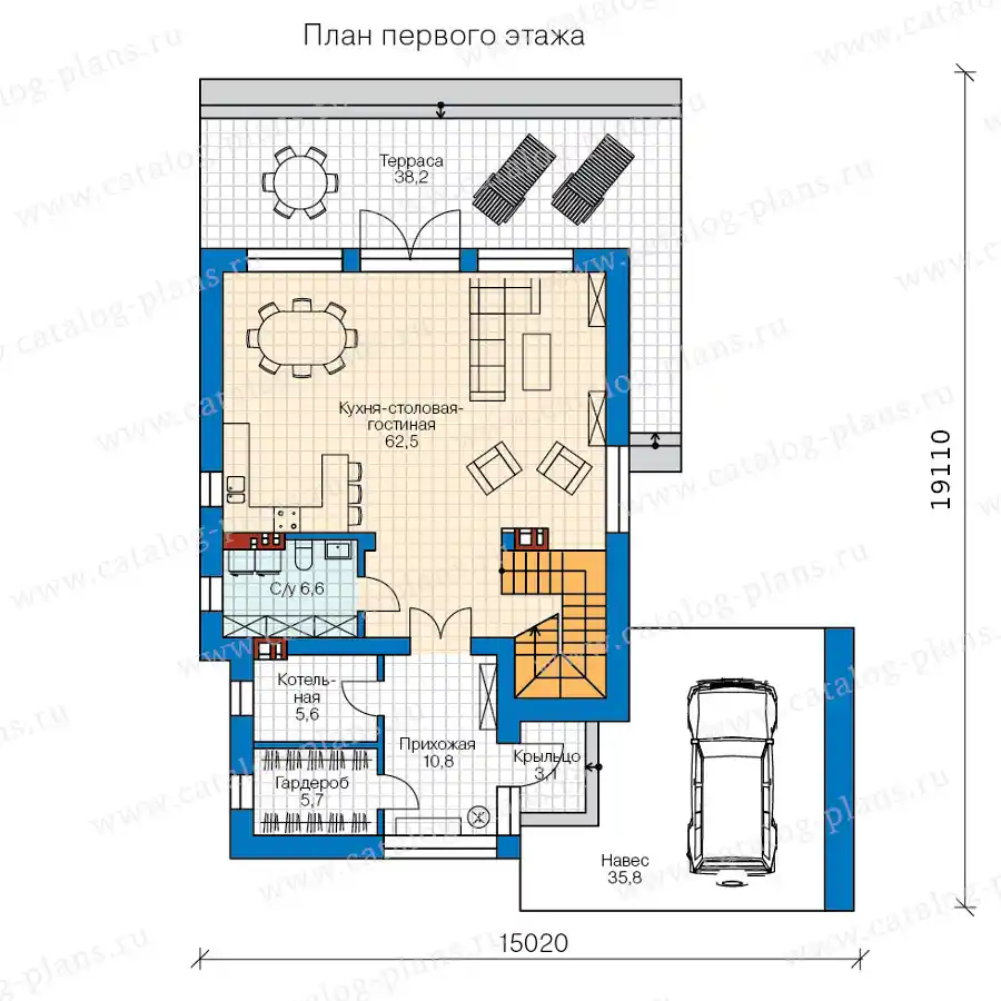 62-71 - план первого этажа