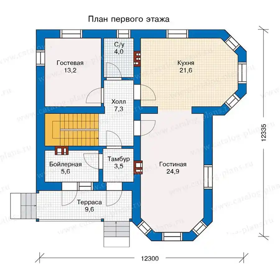 56-97K - план первого этажа