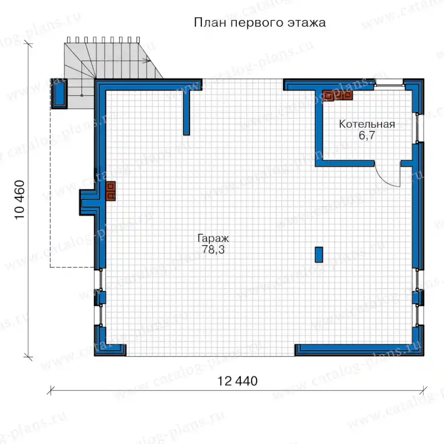 91-46 - план первого этажа