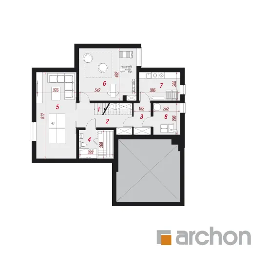 Изображение подвала план