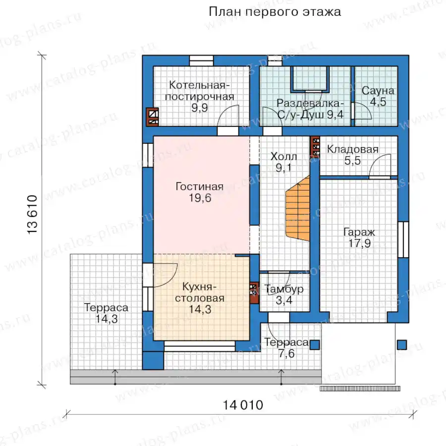 62-07AK1 - план первого этажа