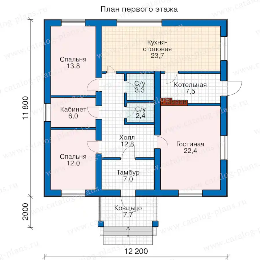 63-96 - план первого этажа