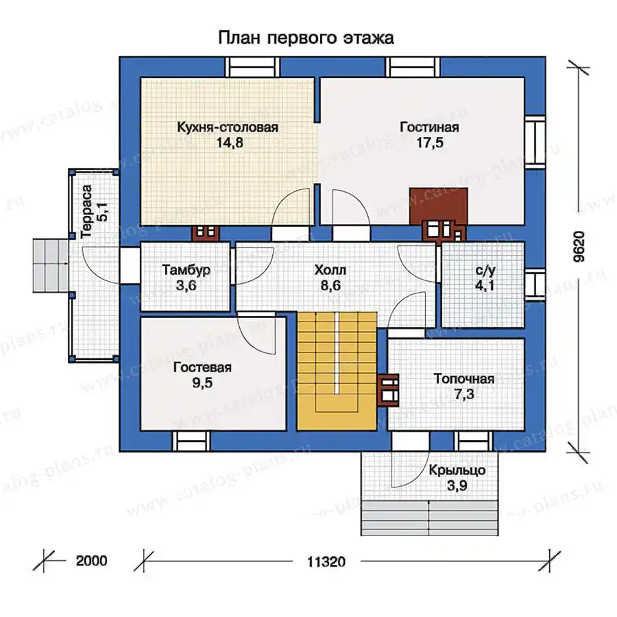 40-04 - план первого этажа