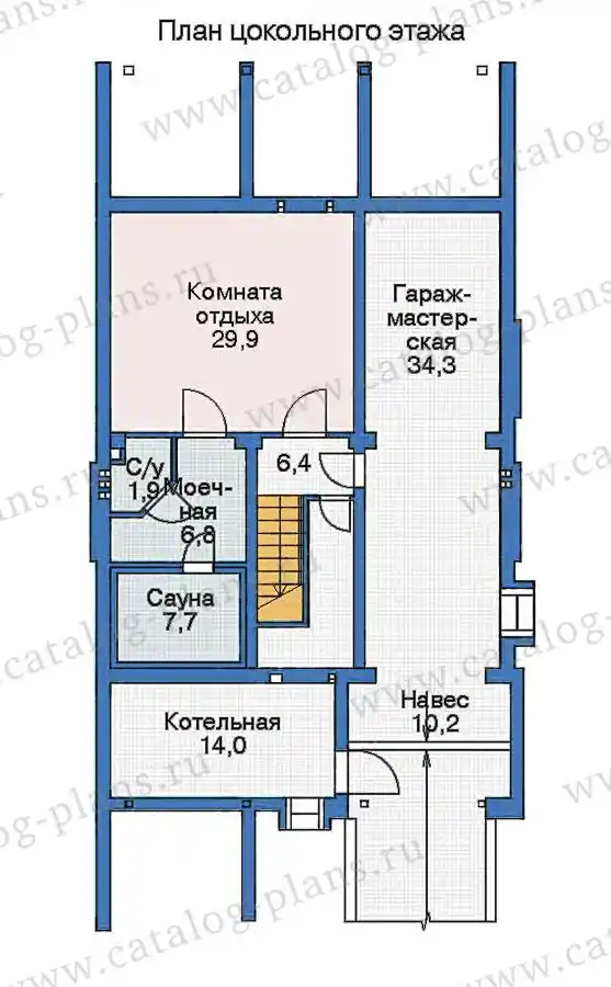 35-90 - план первого этажа