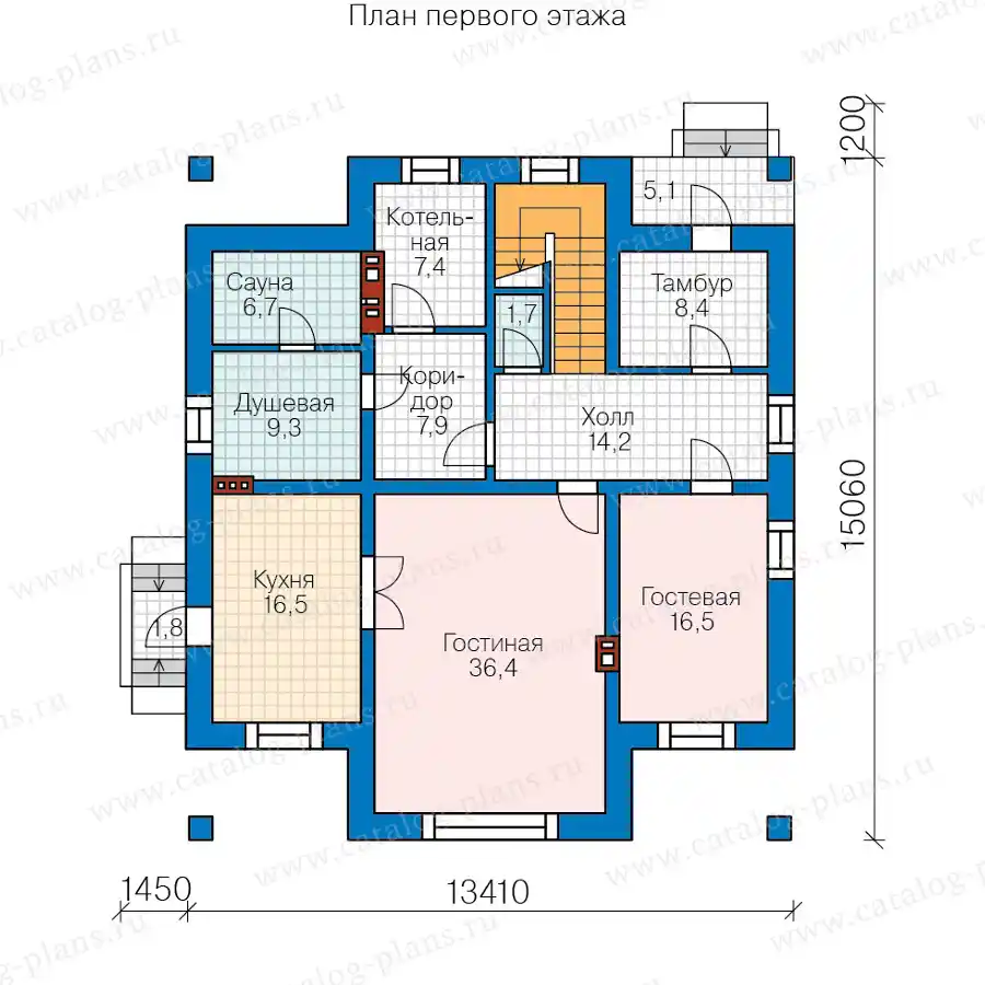 63-19L - план первого этажа