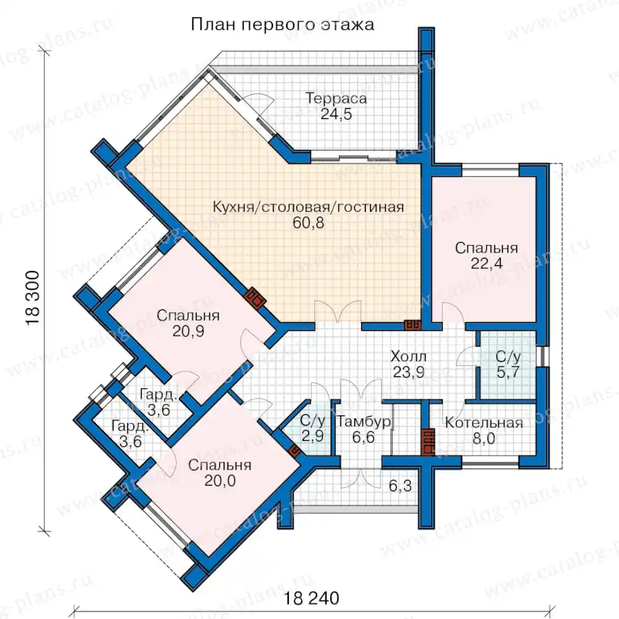 62-78E - план первого этажа