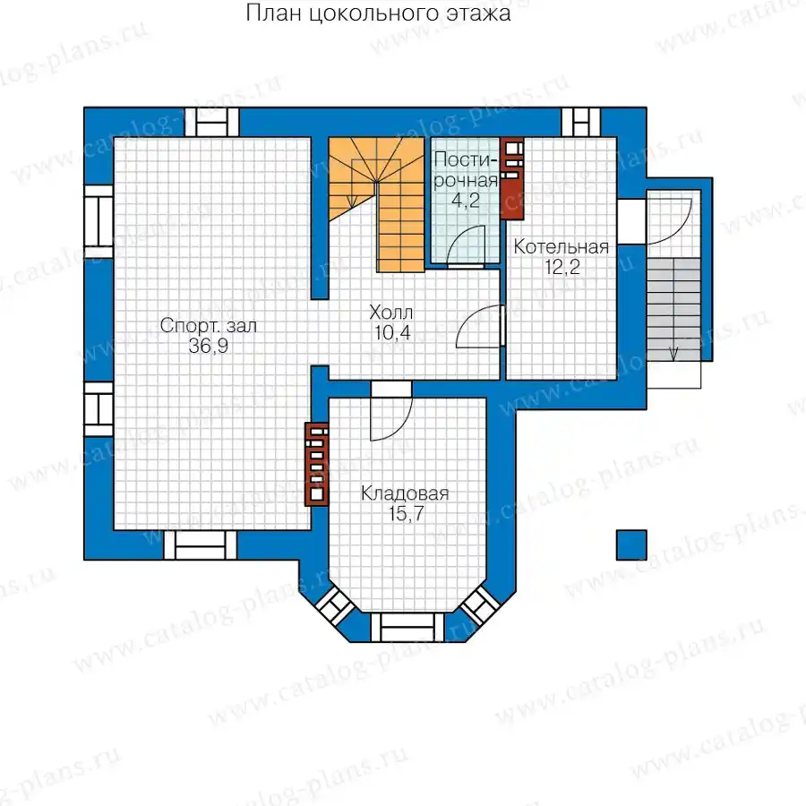 40-12B - план первого этажа