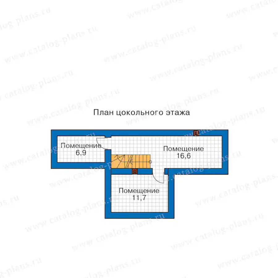 59-93TCK2L - план первого этажа