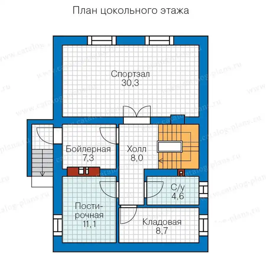 59-99A - план первого этажа