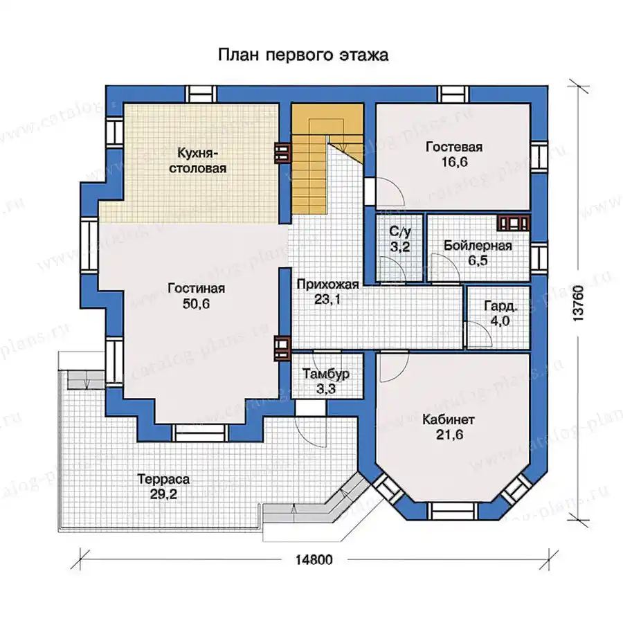 40-11G - план первого этажа