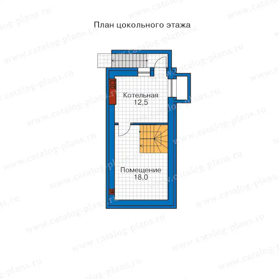 58-75ACL - план первого этажа