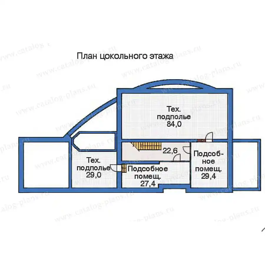 52-92 - план первого этажа