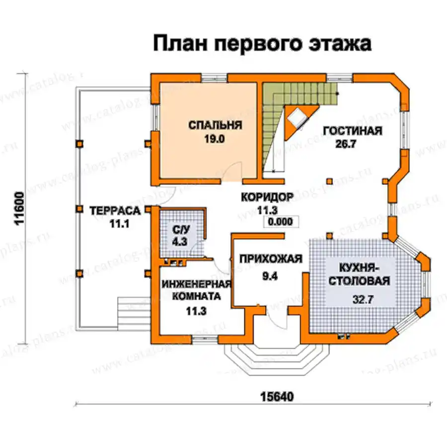 59-39 - план первого этажа