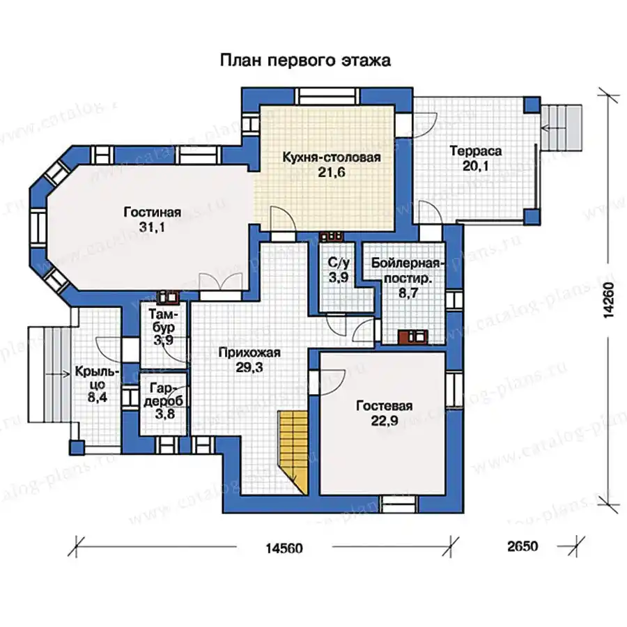 40-06G - план первого этажа