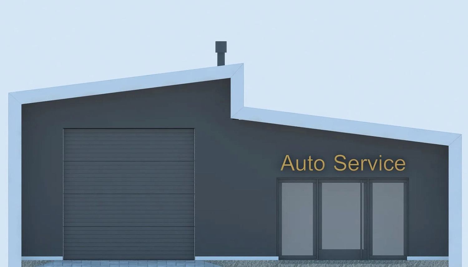 Проект автомастерской PRA1195