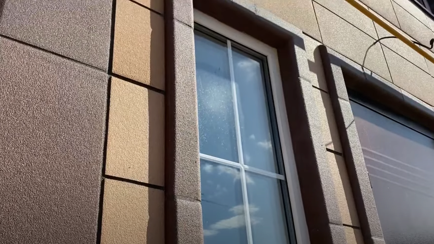 Отделка фасада термопанелями T102