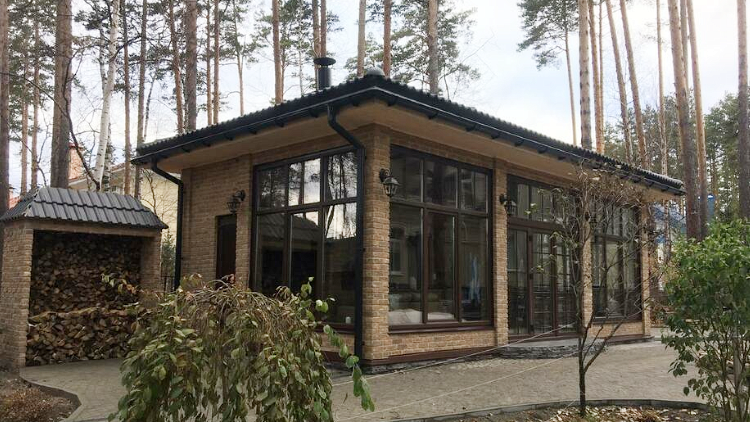 Монтаж керамического кирпича