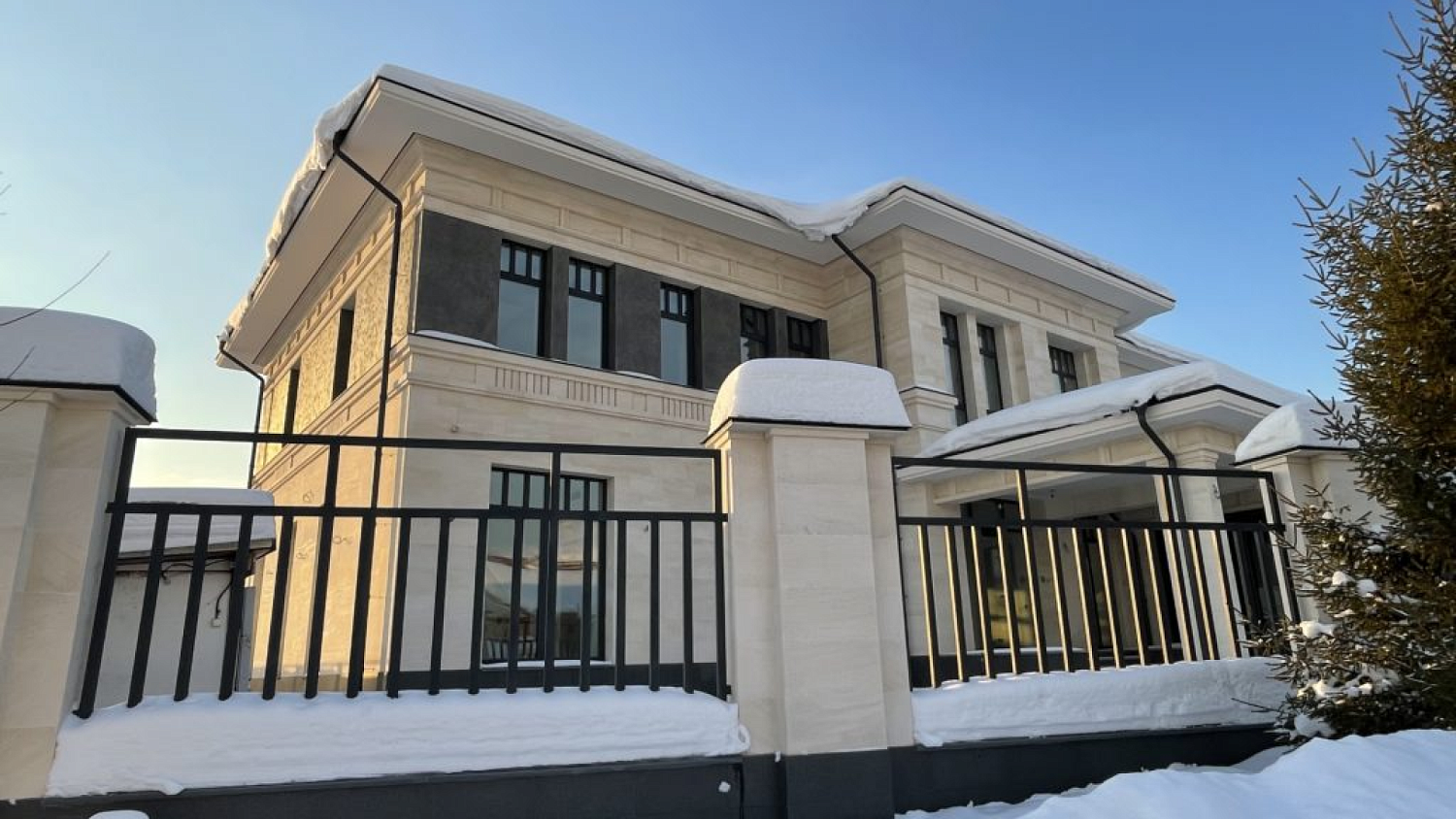 Монтаж натуральным песчаником NP102